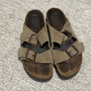 BIRKENSTOCK Suede Sandal